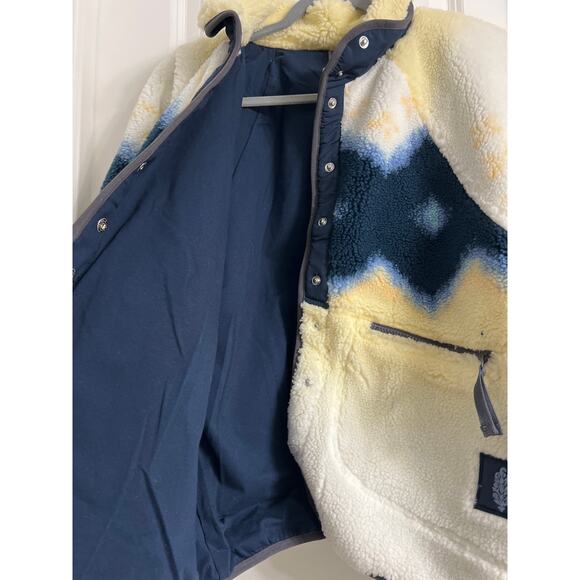 NWT Free People Movement Hit The Slopes Printed Fleece Jacket | Size M - Picture 9 of 9
